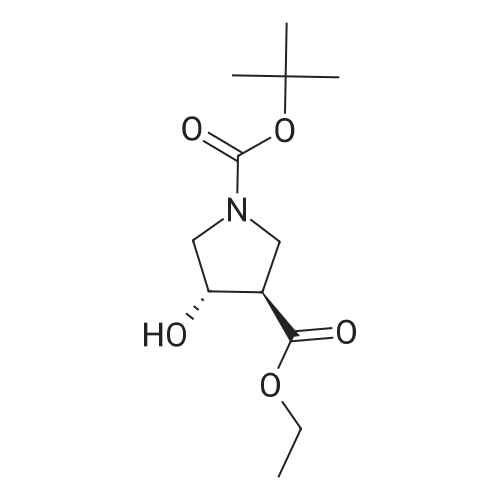 1-(tert-Butyl) 3-ethyl (3R,4S)-4-hydroxypyrrolidine-1,3-dicarboxylate