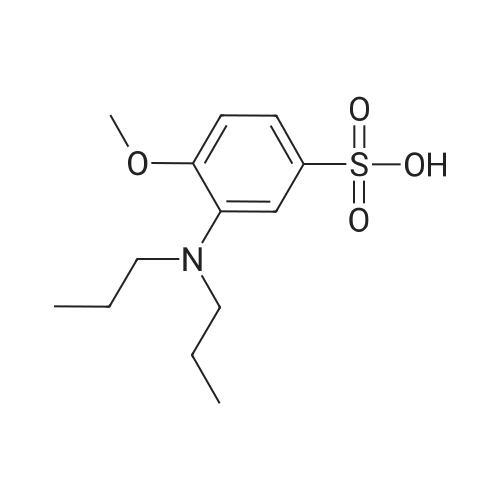 3-(Dipropylamino)-4-methoxybenzenesulfonic acid