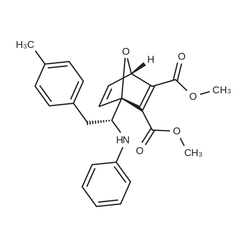 (1R,4S)-Dimethyl 1-((R)-1-(phenylamino)-2-(p-tolyl)ethyl)-7-oxabicyclo[2.2.1]hepta-2,5-diene-2,3-dic