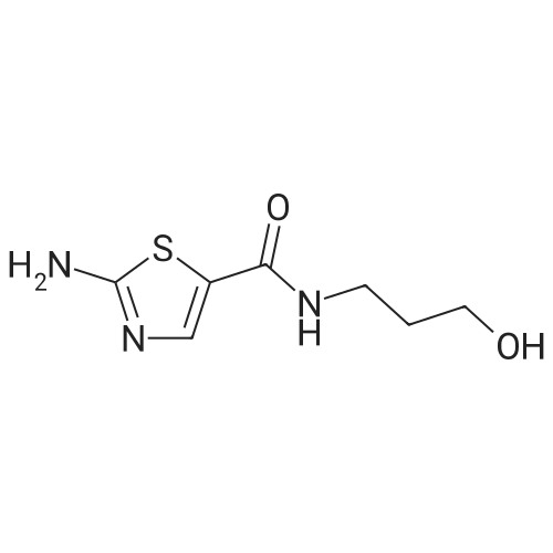 2-Amino-N-(3-hydroxypropyl)thiazole-5-carboxamide