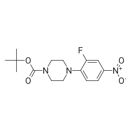 tert-Butyl 4-(2-fluoro-4-nitrophenyl)piperazine-1-carboxylate