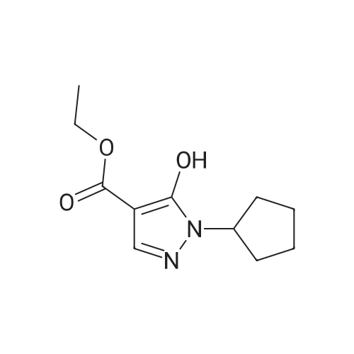 Ethyl 1-cyclopentyl-5-hydroxy-1H-pyrazole-4-carboxylate
