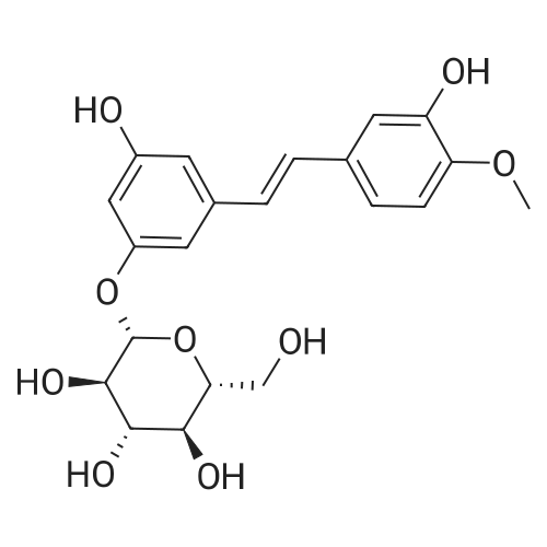 (2S,3R,4S,5S,6R)-2-(3-Hydroxy-5-((E)-3-hydroxy-4-methoxystyryl)phenoxy)-6-(hydroxymethyl)tetrahydro-