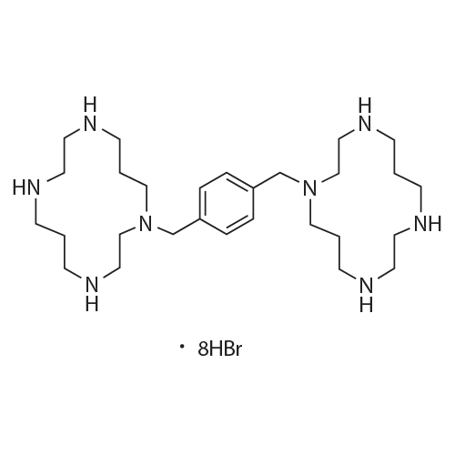 1,4-Bis((1,4,8,11-tetraazacyclotetradecan-1-yl)methyl)benzene octahydrobromide