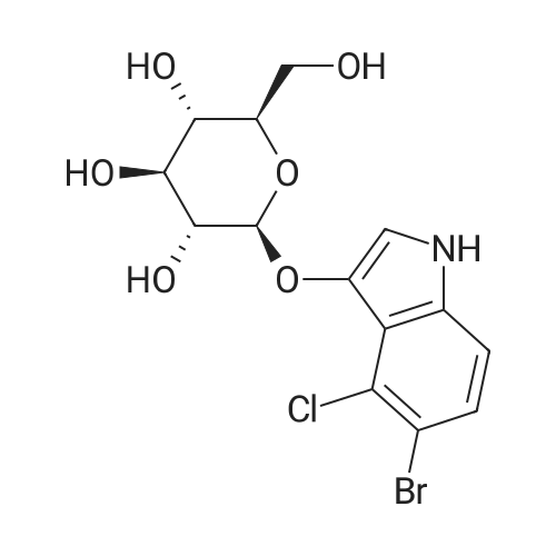 (2S,3R,4S,5S,6R)-2-((5-Bromo-4-chloro-1H-indol-3-yl)oxy)-6-(hydroxymethyl)tetrahydro-2H-pyran-3,4,5-