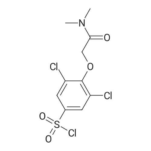 3,5-Dichloro-4-(2-(dimethylamino)-2-oxoethoxy)benzenesulfonyl chloride