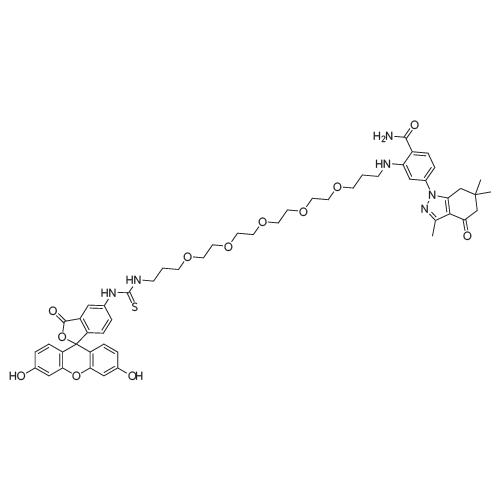 2-((1-((3',6'-Dihydroxy-3-oxo-3H-spiro[isobenzofuran-1,9'-xanthen]-5-yl)amino)-1-thioxo-6,9,12,15,18