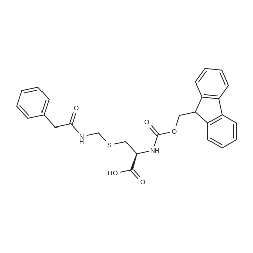 N-(((9H-Fluoren-9-yl)methoxy)carbonyl)-S-((2-phenylacetamido)methyl)-D-cysteine