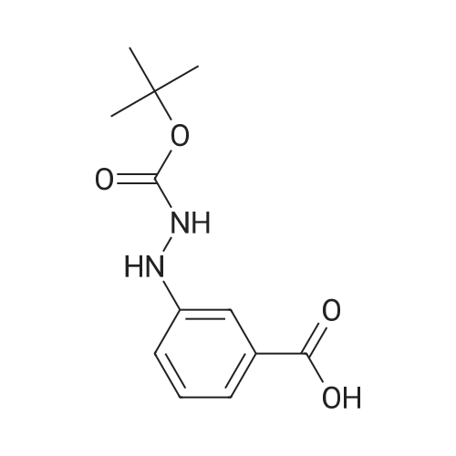 156899-02-4 3-(2-(tert-Butoxycarbonyl)hydrazinyl)benzoic acid