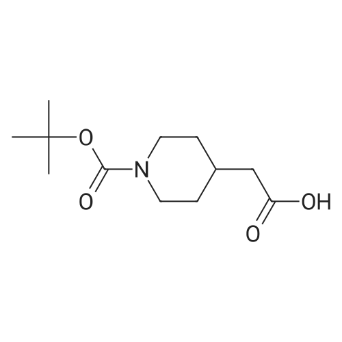 157688-46-5|2-(1-(tert-Butoxycarbonyl)piperidin-4-yl)acetic acid