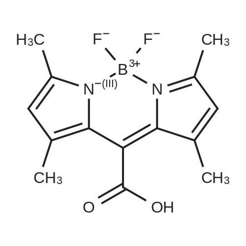 5,5-Difluoro-1,3,7,9-tetramethyl-5H-4l4,5l4-dipyrrolo[1,2-c:2',1'-f][1,3,2]diazaborinine-10-carboxyl