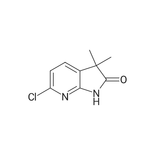6-Chloro-3,3-dimethyl-1H-pyrrolo[2,3-b]pyridin-2(3H)-one