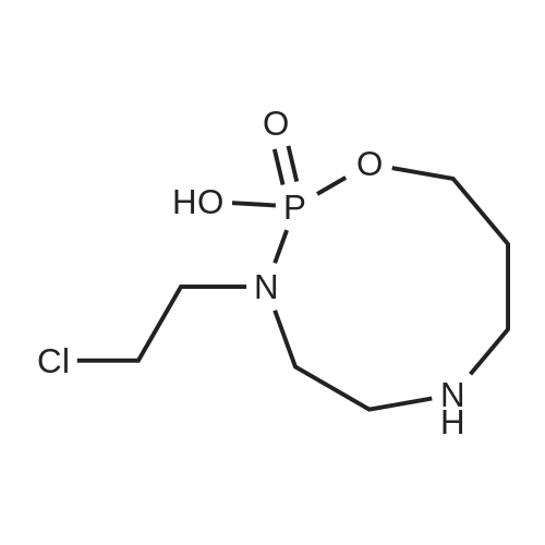 3-(2-Chloroethyl)-2-hydroxy-1,3,6,2-oxadiazaphosphonane 2-oxide