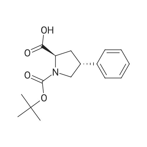 (2R,4R)-1-(tert-Butoxycarbonyl)-4-phenylpyrrolidine-2-carboxylic acid