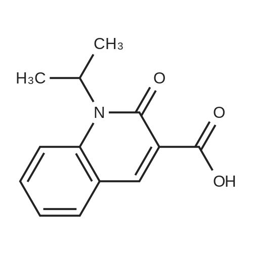 1-Isopropyl-2-oxo-1,2-dihydroquinoline-3-carboxylic acid