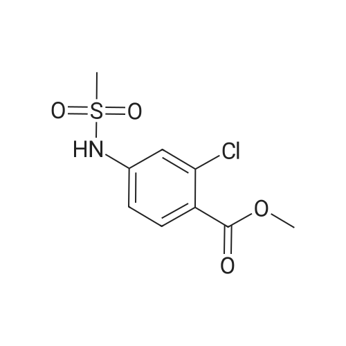 Methyl 2-chloro-4-(methylsulfonamido)benzoate