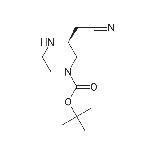 (S)-tert-Butyl 3-(cyanomethyl)piperazine-1-carboxylate