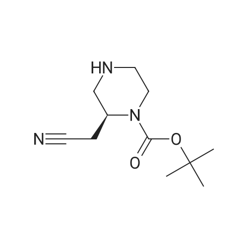 tert-Butyl (S)-2-(cyanomethyl)piperazine-1-carboxylate
