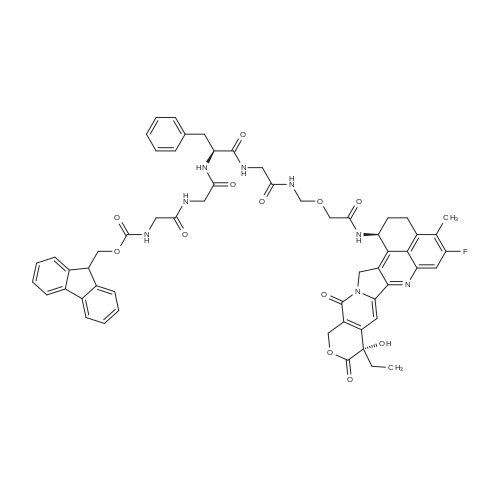 (9H-Fluoren-9-yl)methyl ((S)-10-benzyl-1-(((1S,9S)-9-ethyl-5-fluoro-9-hydroxy-4-methyl-10,13-dioxo-2