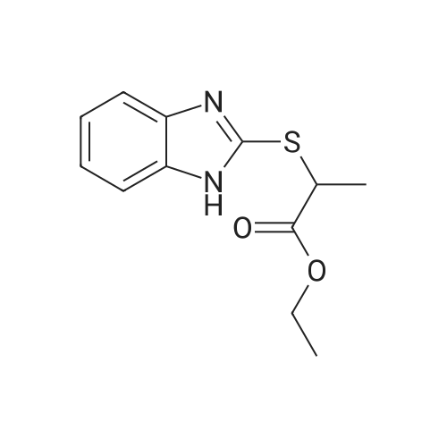 160004-14-8 Ethyl 2-((1H-benzo[d]imidazol-2-yl)thio)propanoate