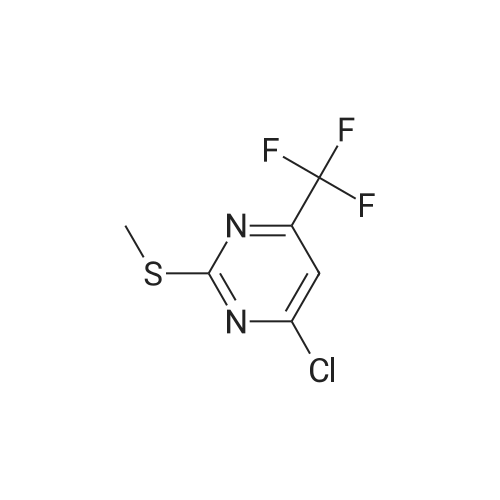 4-Chloro-2-(methylsulfanyl)-6-(trifluoromethyl)pyrimidine