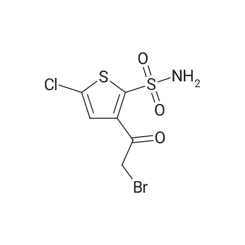 160982-11-6|3-(2-Bromoacetyl)-5-chlorothiophene-2-sulfonamide