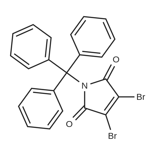 3,4-Dibromo-1-trityl-1H-pyrrole-2,5-dione