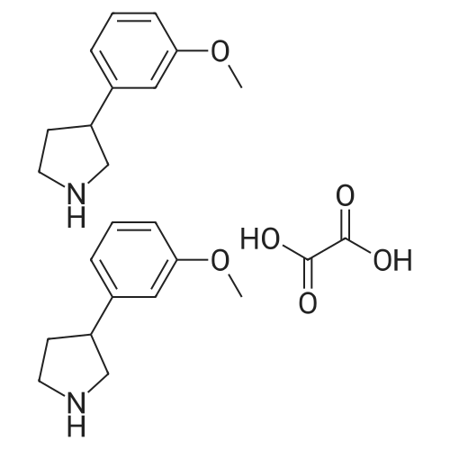 3-(3-Methoxyphenyl)pyrrolidine oxalate(2:1)