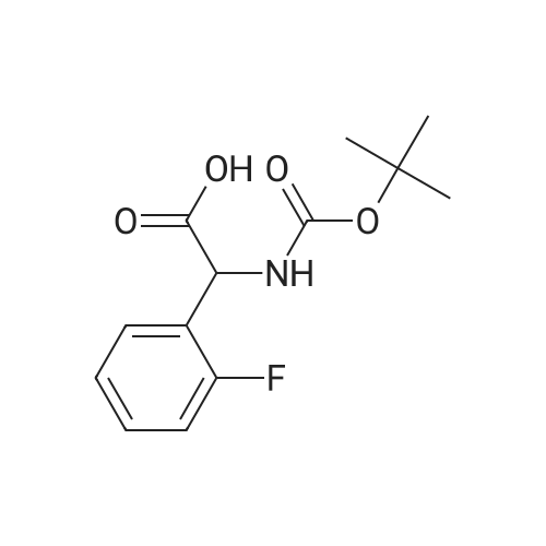 2-((tert-Butoxycarbonyl)amino)-2-(2-fluorophenyl)acetic acid