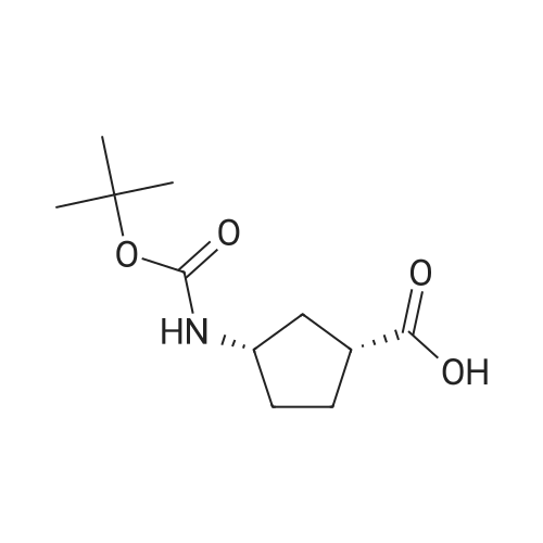 (1R,3S)-3-((tert-Butoxycarbonyl)amino)cyclopentanecarboxylic acid