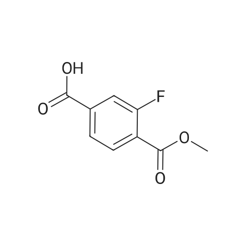 3-Fluoro-4-(methoxycarbonyl)benzoic acid