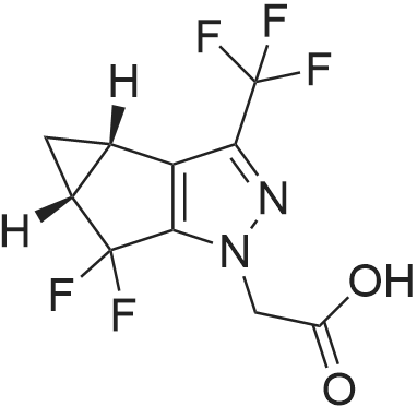 2-((3bS,4aR)-5,5-Difluoro-3-(trifluoromethyl)-3b,4,4a,5-tetrahydro-1H-cyclopropa[3,4]cyclopenta[1,2-