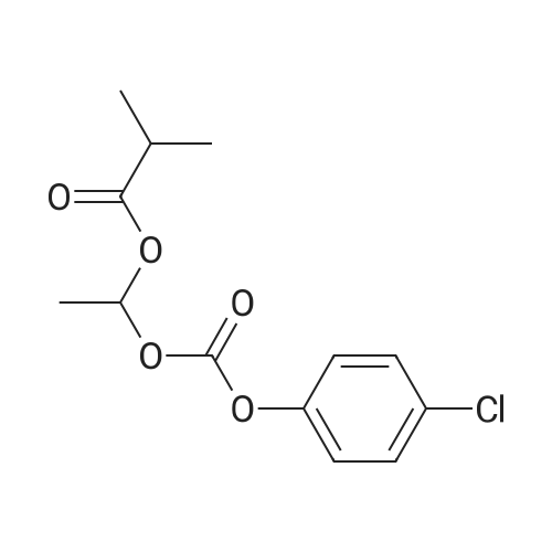 1-(((4-Chlorophenoxy)carbonyl)oxy)ethyl isobutyrate