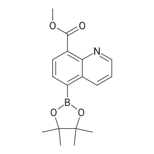 Methyl 5-(4,4,5,5-tetramethyl-1,3,2-dioxaborolan-2-yl)quinoline-8-carboxylate