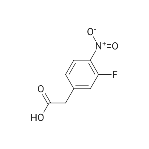 2-(3-Fluoro-4-nitrophenyl)acetic acid