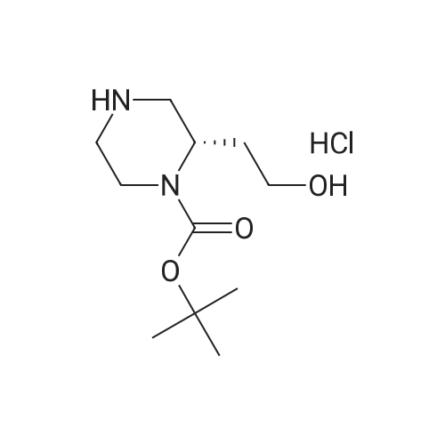 (S)-tert-Butyl 2-(2-hydroxyethyl)piperazine-1-carboxylate hydrochloride