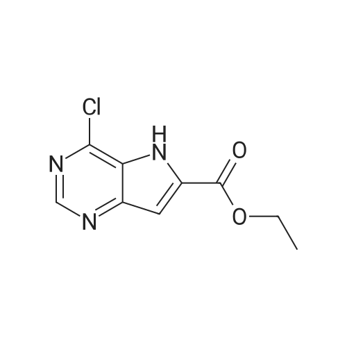 1638760-02-7 Ethyl 4-chloro-5H-pyrrolo[3,2-d]pyrimidine-6-carboxylate