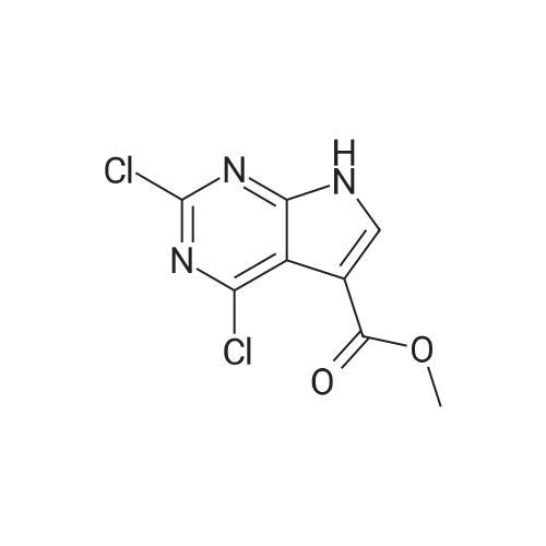 Methyl 2,4-dichloro-7H-pyrrolo[2,3-d]pyrimidine-5-carboxylate