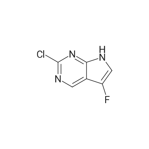 2-Chloro-5-fluoro-7H-pyrrolo[2,3-d]pyrimidine