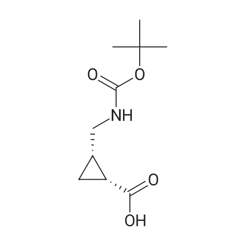cis-2-(((tert-Butoxycarbonyl)amino)methyl)cyclopropanecarboxylic acid