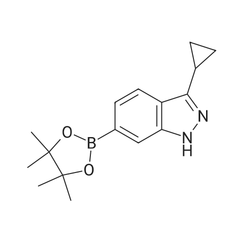1650548-68-7 3-Cyclopropyl-6-(4,4,5,5-tetramethyl-1,3,2-dioxaborolan-2-yl)-1H-indazole