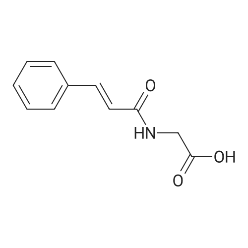 2-(3-Phenylacrylamido)acetic acid