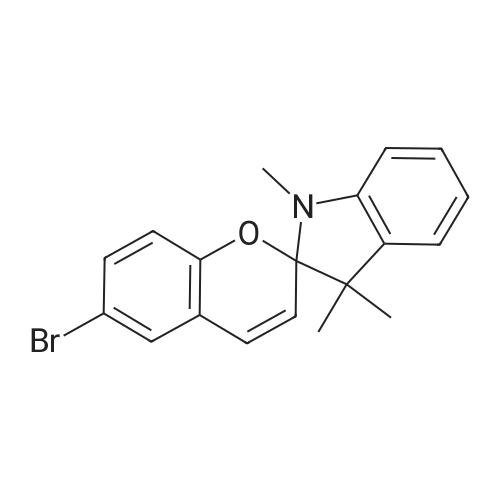16650-14-9 6-Bromo-1',3',3'-trimethylspiro[chromene-2,2'-indoline]