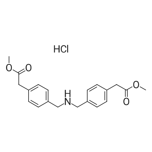 Dimethyl 2,2'-((azanediylbis(methylene))bis(4,1-phenylene))diacetate hydrochloride