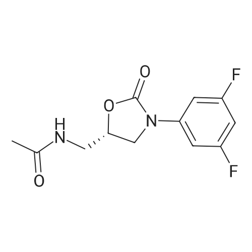 167010-30-2 (S)-N-((3-(3,5-Difluorophenyl)-2-oxooxazolidin-5-yl)methyl)acetamide
