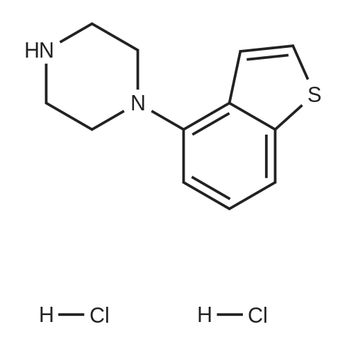 1-(Benzo[b]thiophen-4-yl)piperazine dihydrochloride
