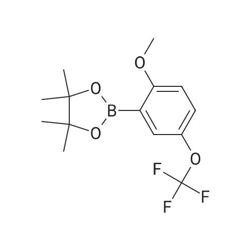2-(2-Methoxy-5-(trifluoromethoxy)phenyl)-4,4,5,5-tetramethyl-1,3,2-dioxaborolane