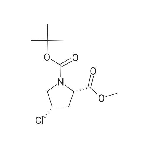 (2S,4S)-1-tert-Butyl 2-methyl 4-chloropyrrolidine-1,2-dicarboxylate