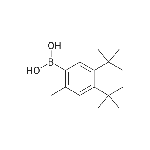 169126-64-1|(3,5,5,8,8-Pentamethyl-5,6,7,8-tetrahydronaphthalen-2-yl)boronic acid