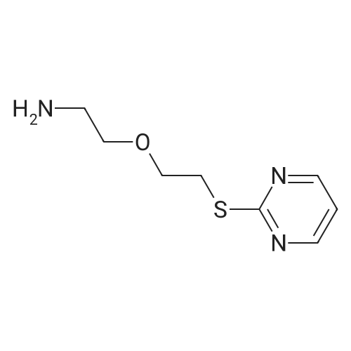 2-(2-(Pyrimidin-2-ylthio)ethoxy)ethan-1-amine